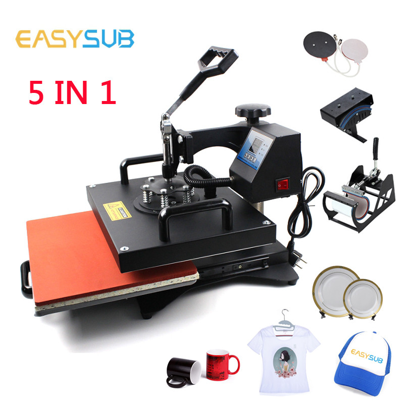 5 in 1 Heat Press Machine