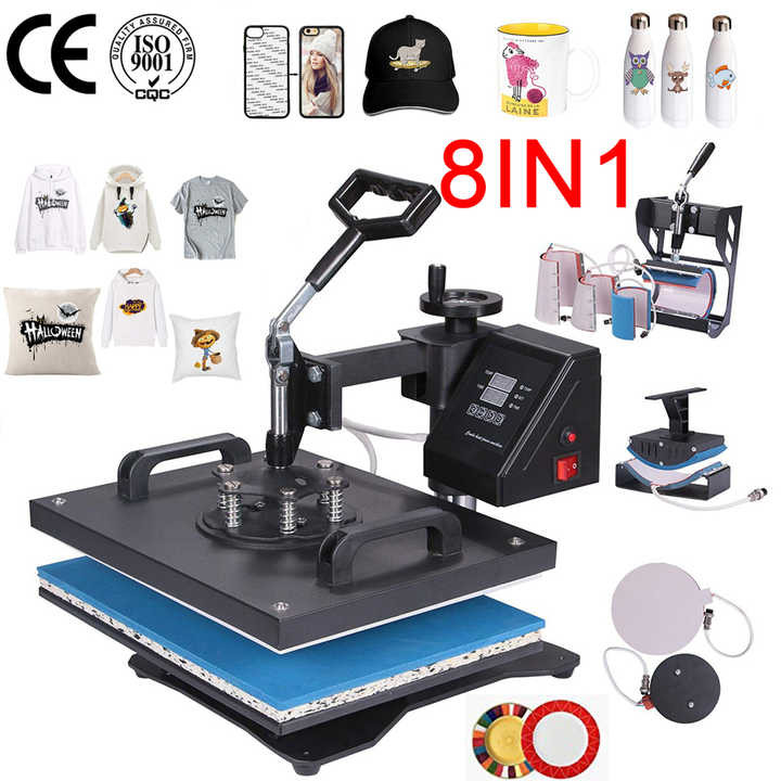 8 in 1 Heat Press Machie
